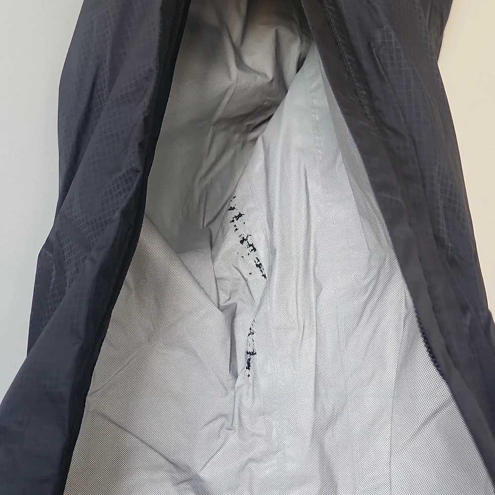 MEC Black Splash Windbeaker Pants Zipper Side Unisex Sz Men's Medium - Picture 7 of 13